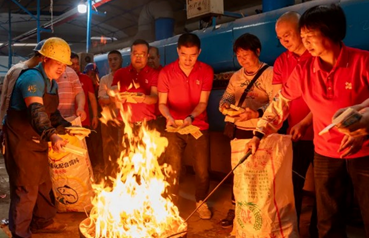 窯火鼎盛，匠心永傳｜能強瓷磚賀豐生產(chǎn)基地點火大吉